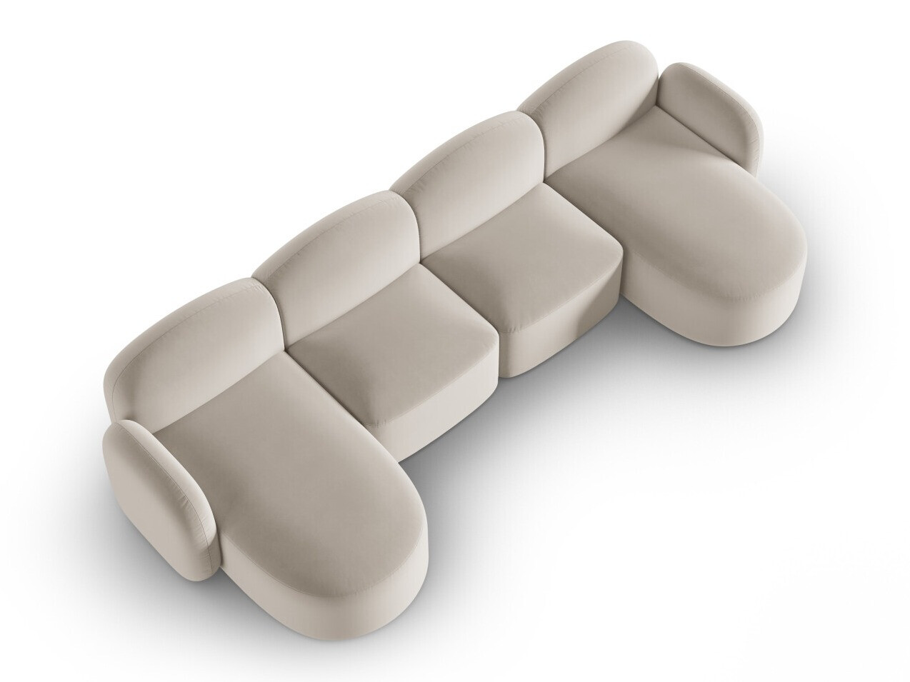 Stūra dīvāns Tolmira 105 (Casino Bēšs)