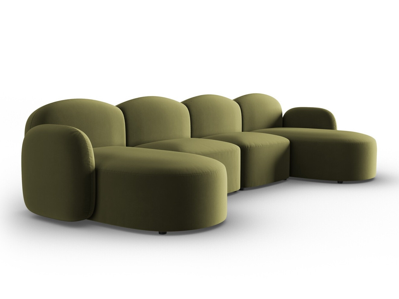 Stūra dīvāns Tolmira 105 (Casino Gaiši zaļa)