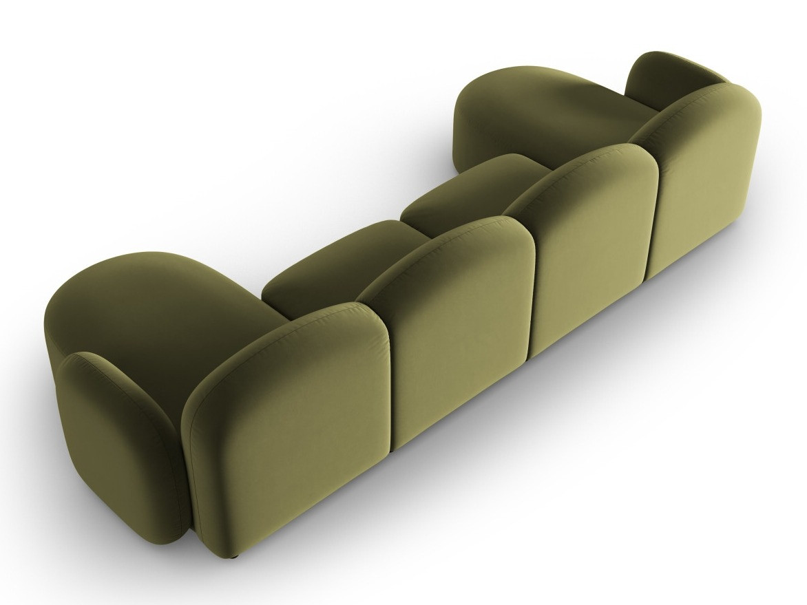 Stūra dīvāns Tolmira 105 (Casino Gaiši zaļa)