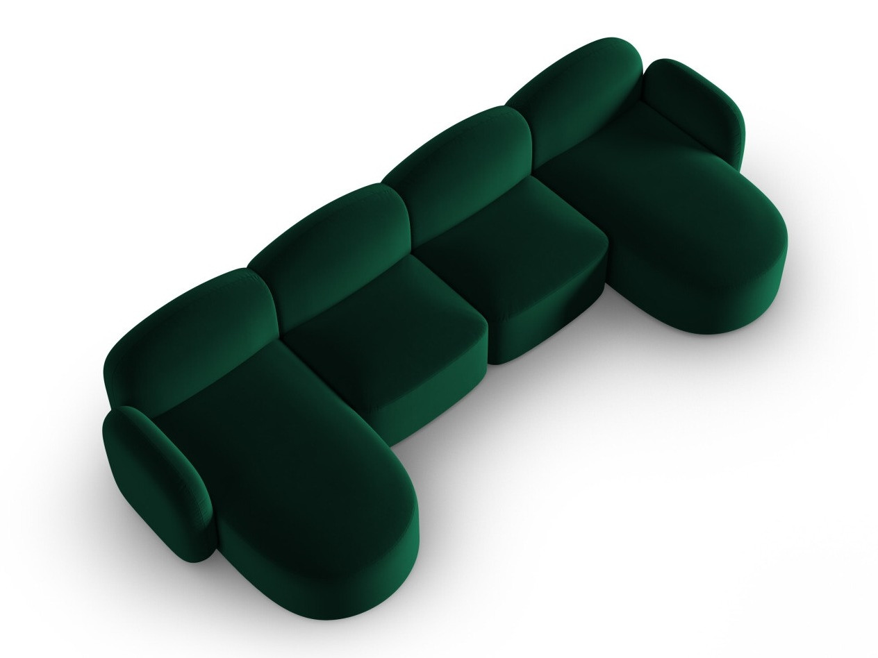 Stūra dīvāns Tolmira 105 (Casino Zaļš)