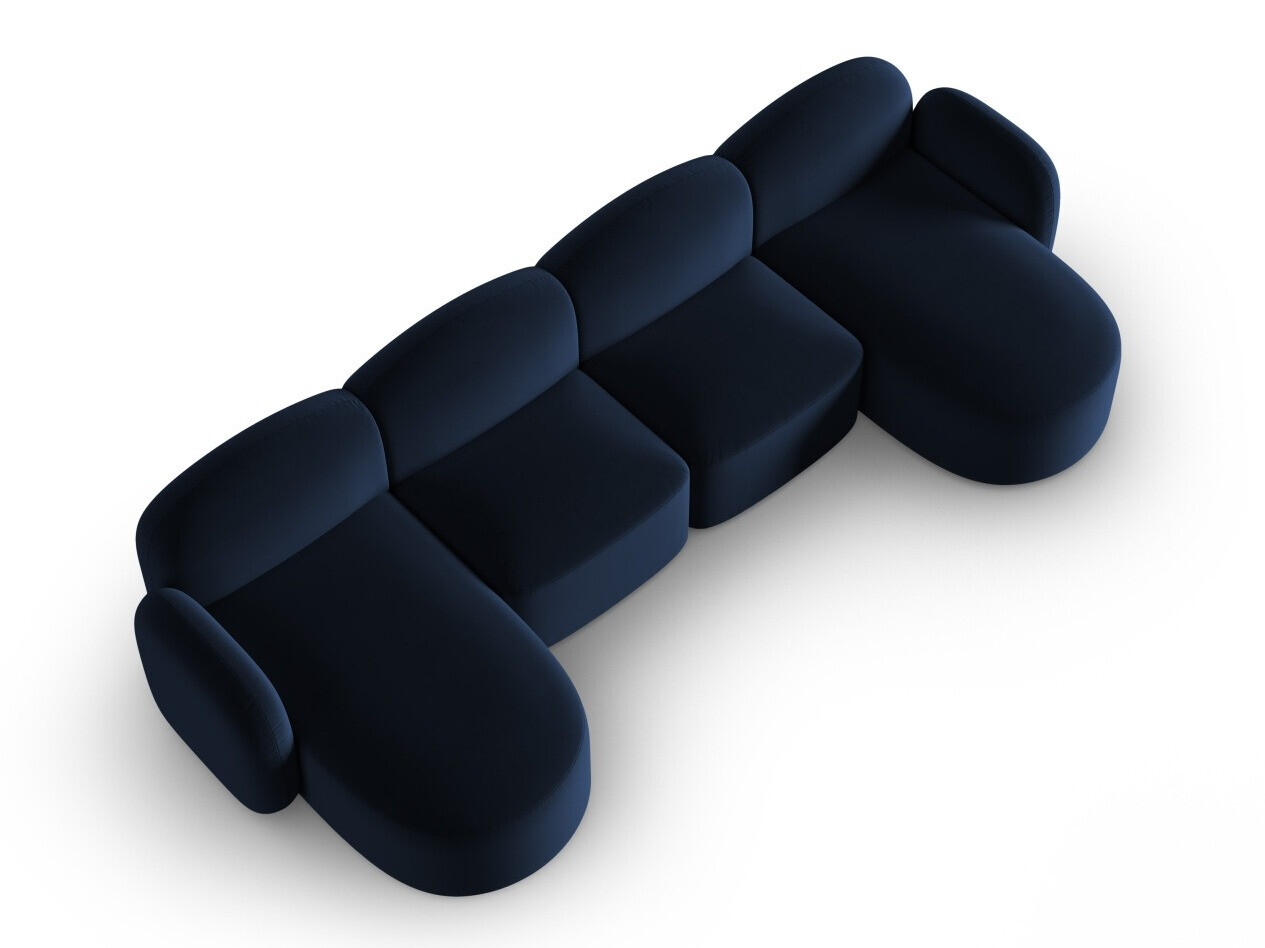 Stūra dīvāns Tolmira 105 (Casino Zils)