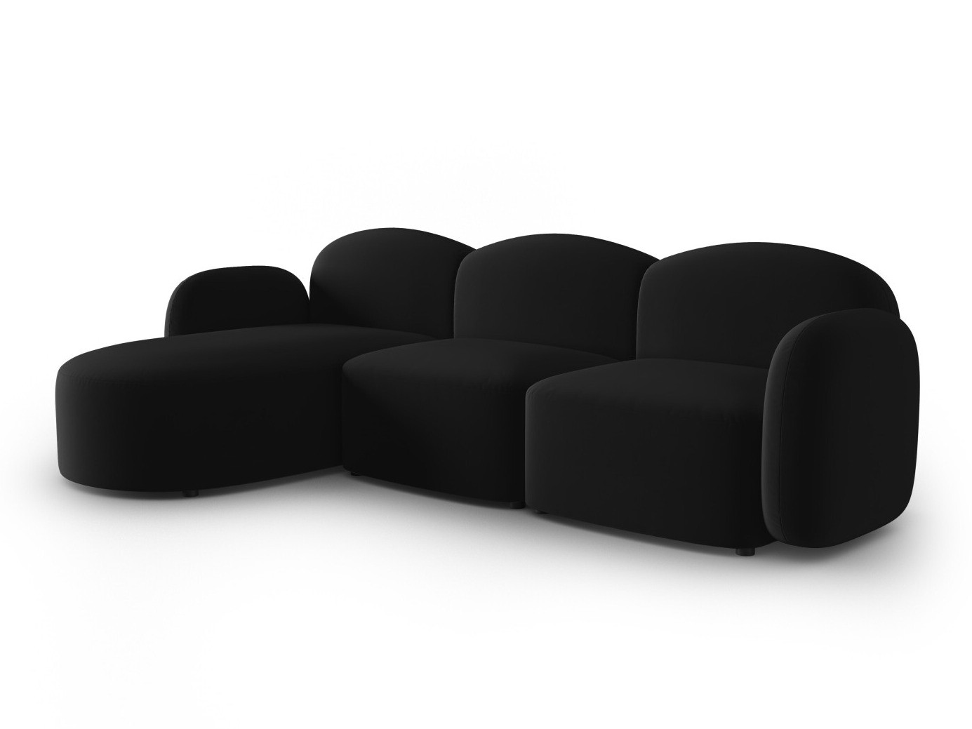 Угловой диван Tolmira 104 (Casino Чёрный)