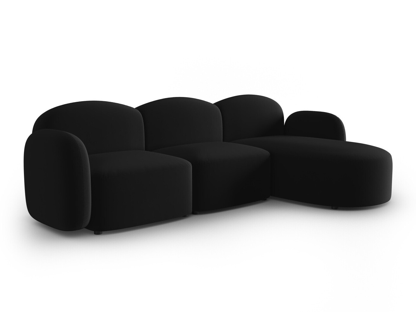 Угловой диван Tolmira 104 (Casino Чёрный)