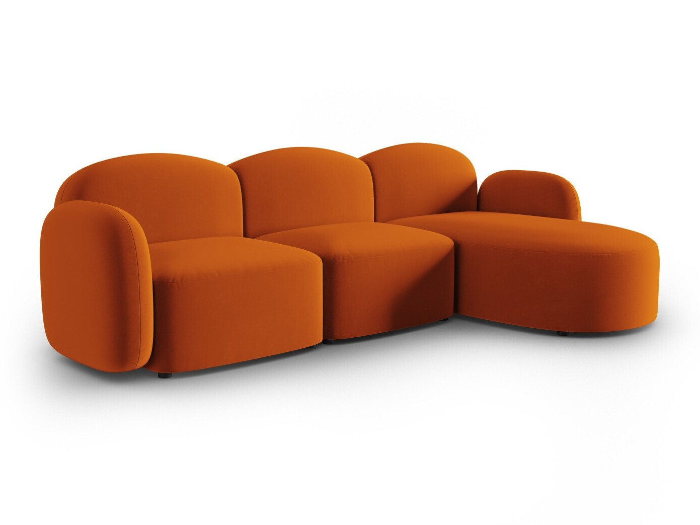 Угловой диван Tolmira 104 (Casino Оранжевый)