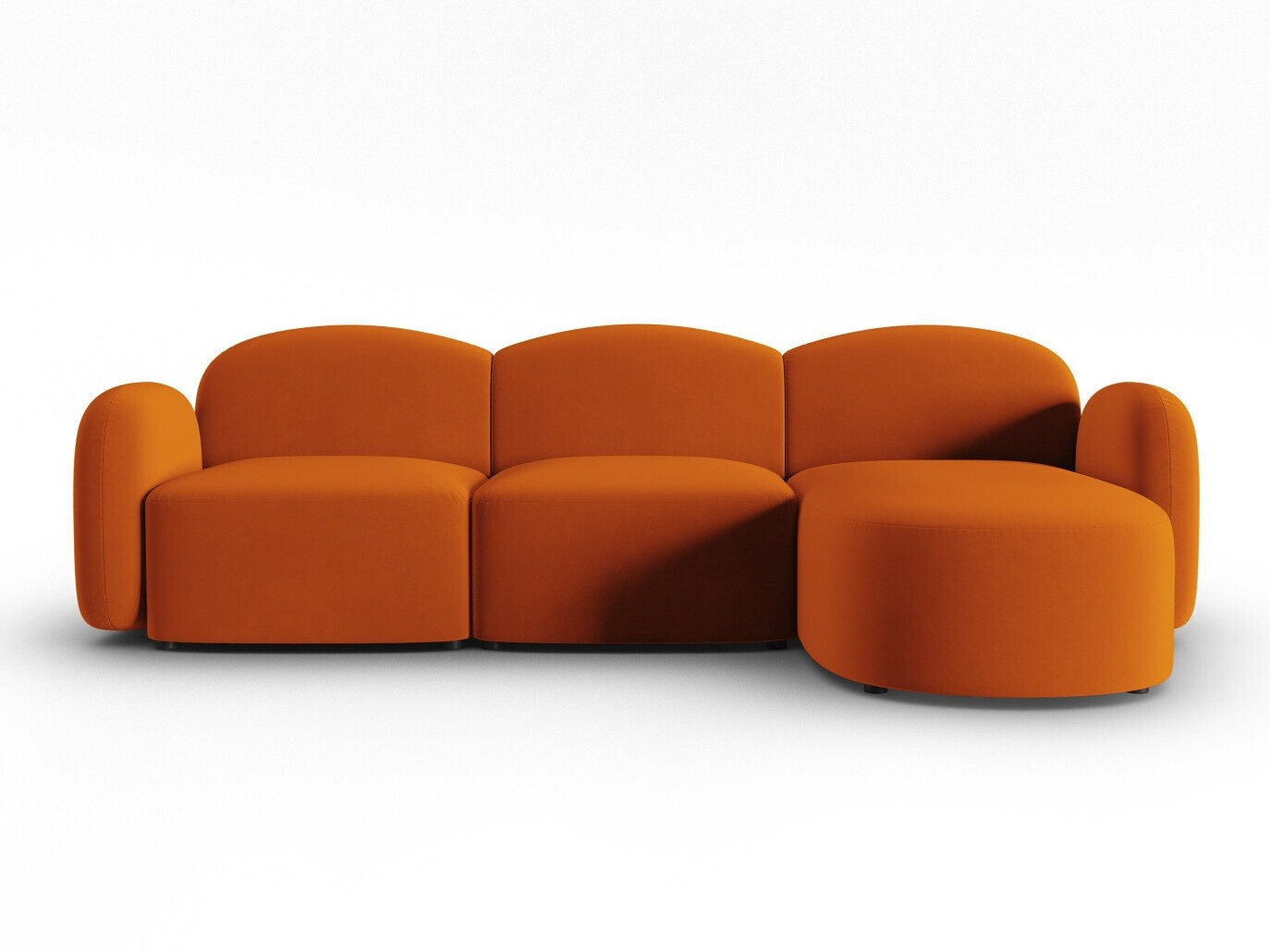Угловой диван Tolmira 104 (Casino Оранжевый)