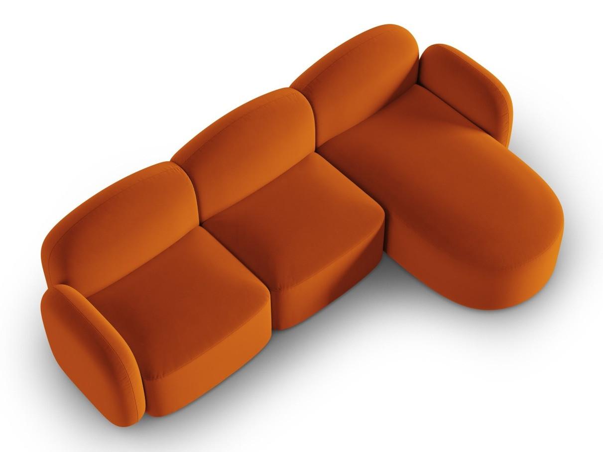 Угловой диван Tolmira 104 (Casino Оранжевый)