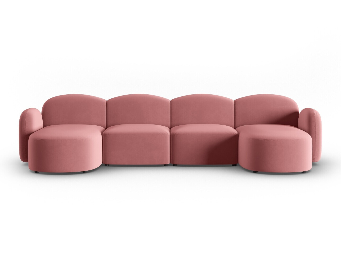 Угловой диван Tolmira 105 (Casino Розовый)