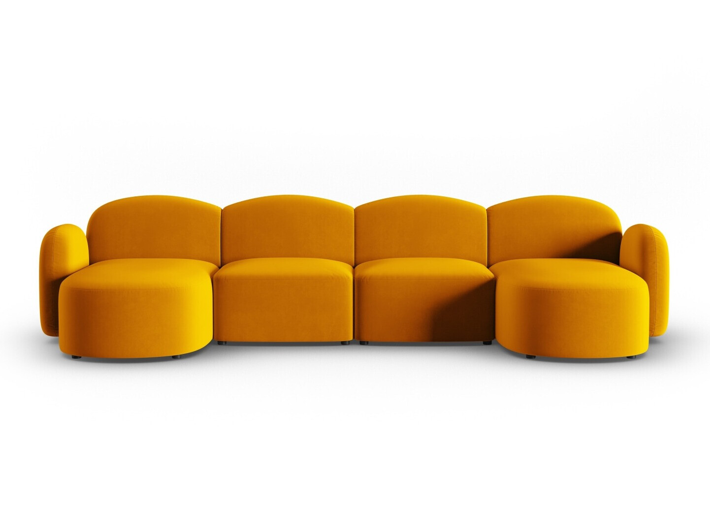 Угловой диван Tolmira 105 (Casino Желтый)