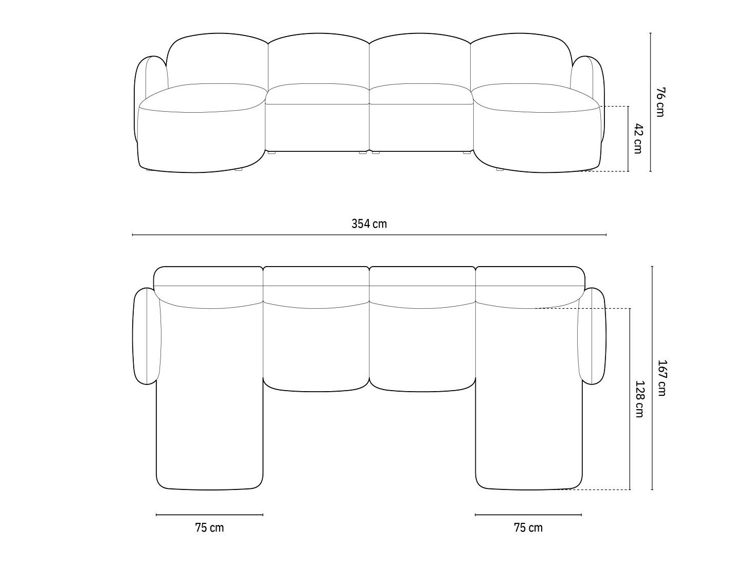 Угловой диван Tolmira 105 (Legacy 13)