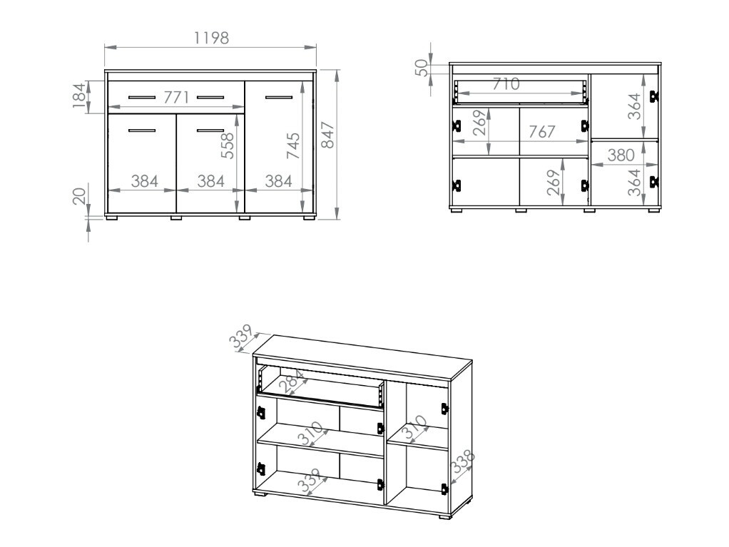 Kомод Calvere 109