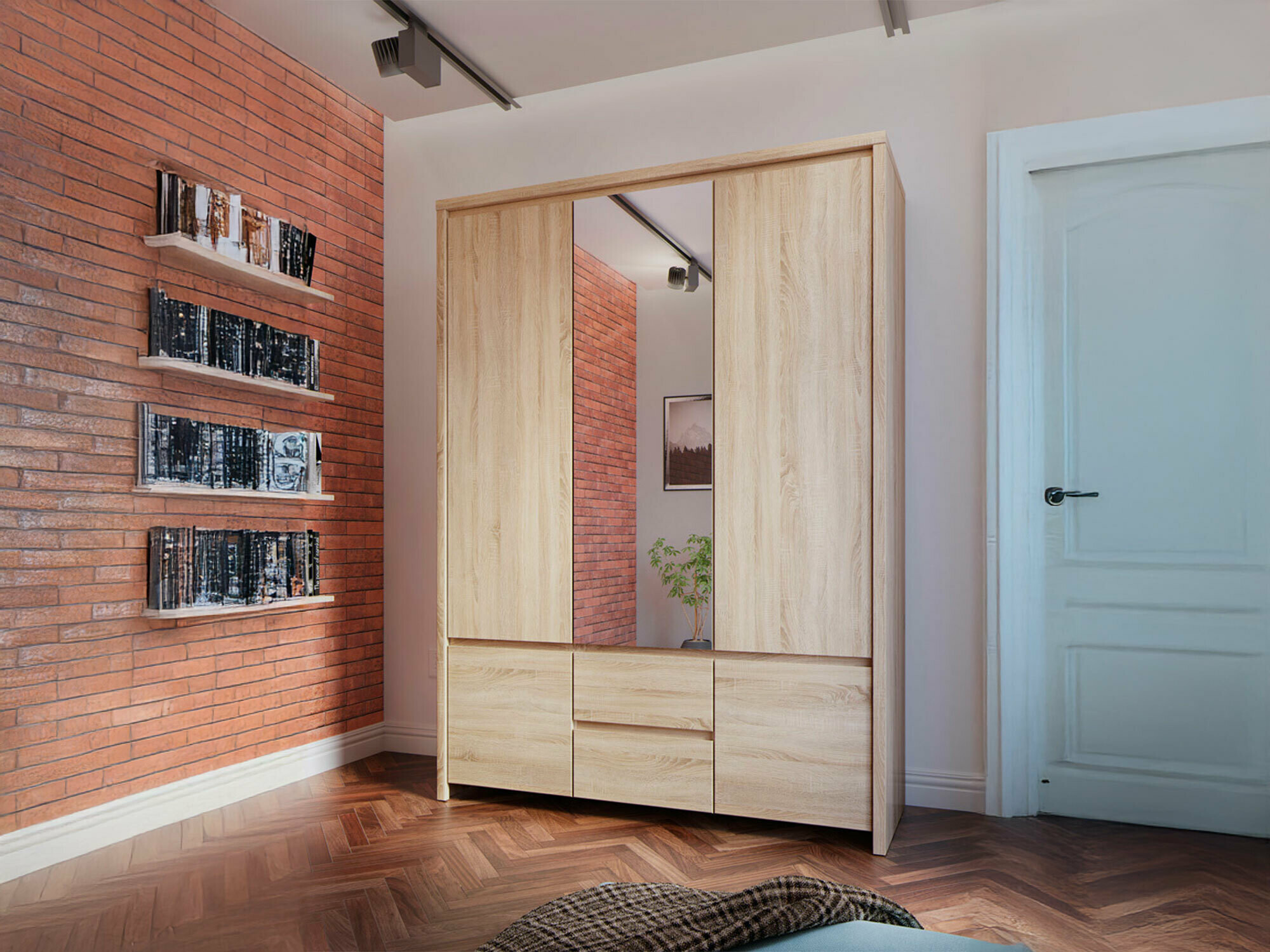 Skapis Nolroma 118 (Sonomas ozols)