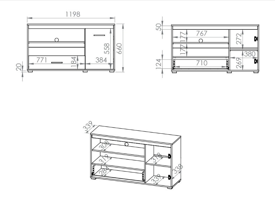 TV galds Calvere 112