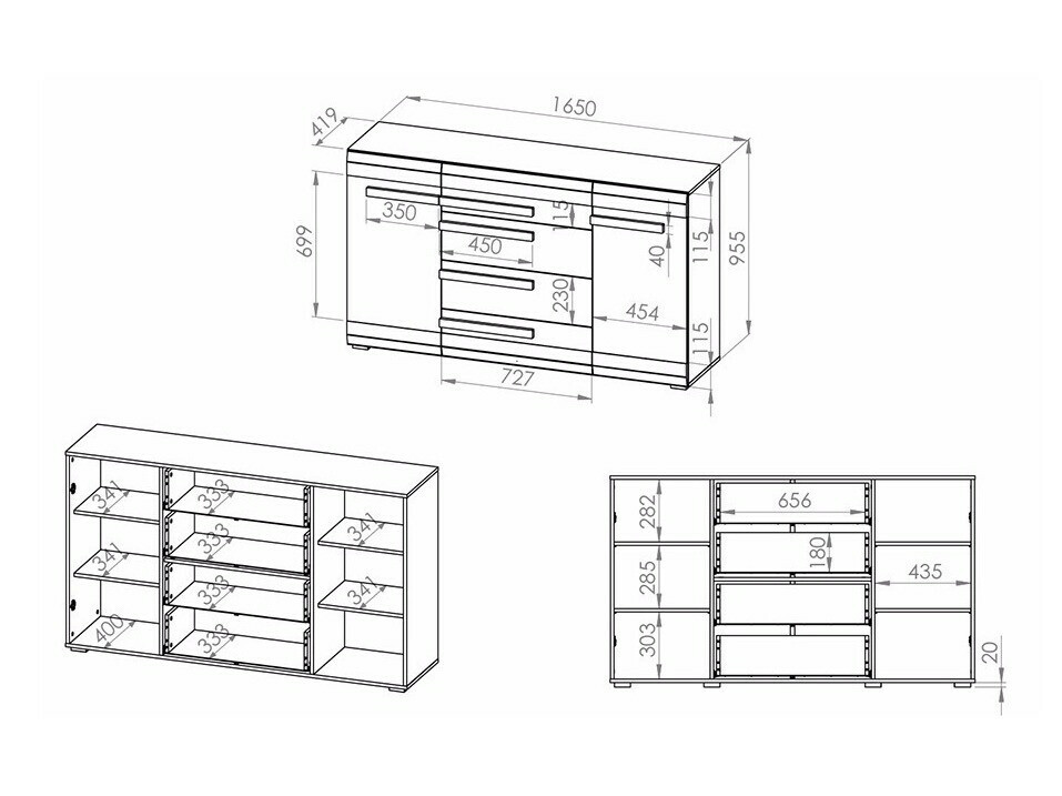 Kомод Alcala 105