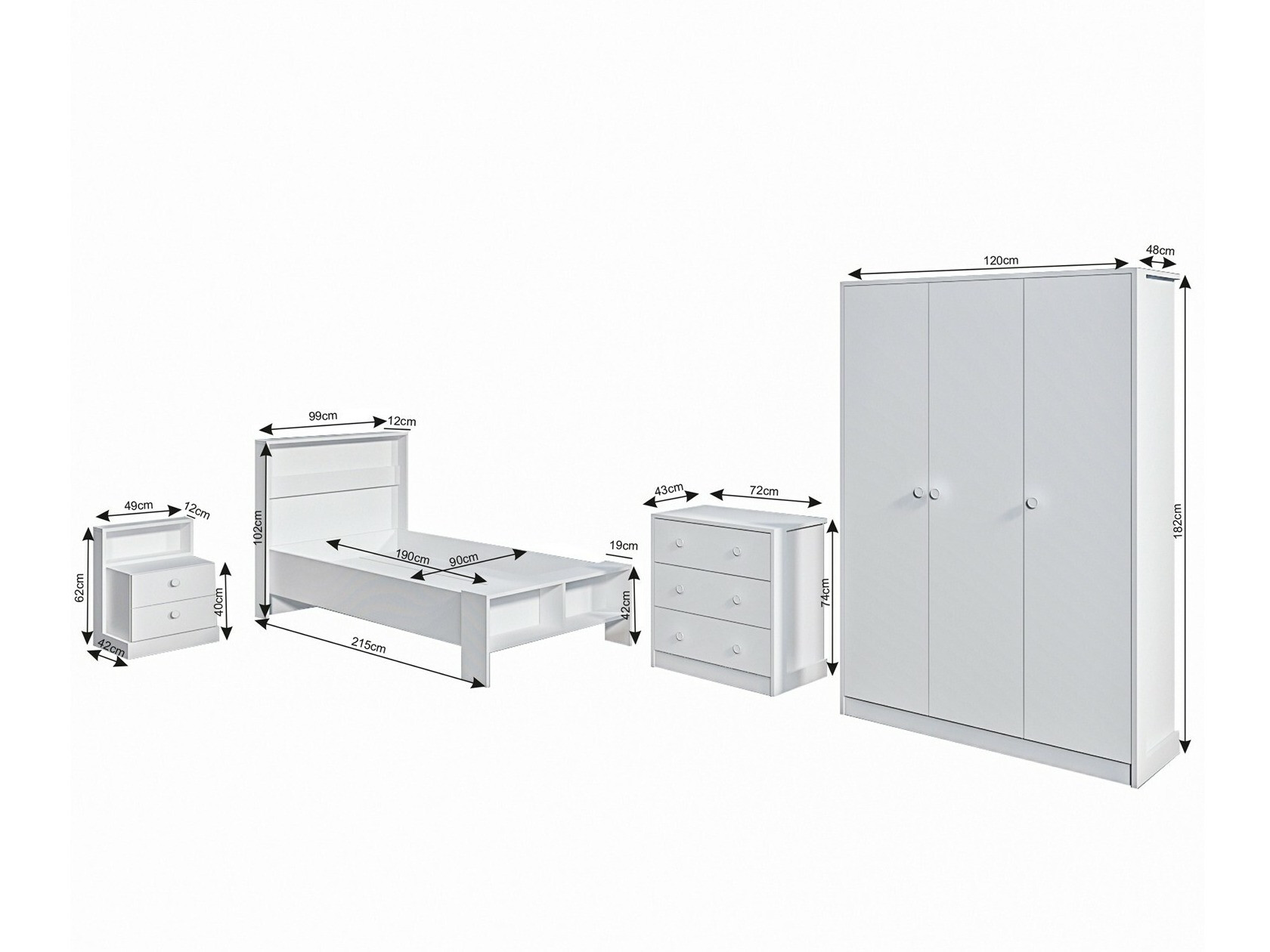 Mēbeļu komplekts Marelbe 105