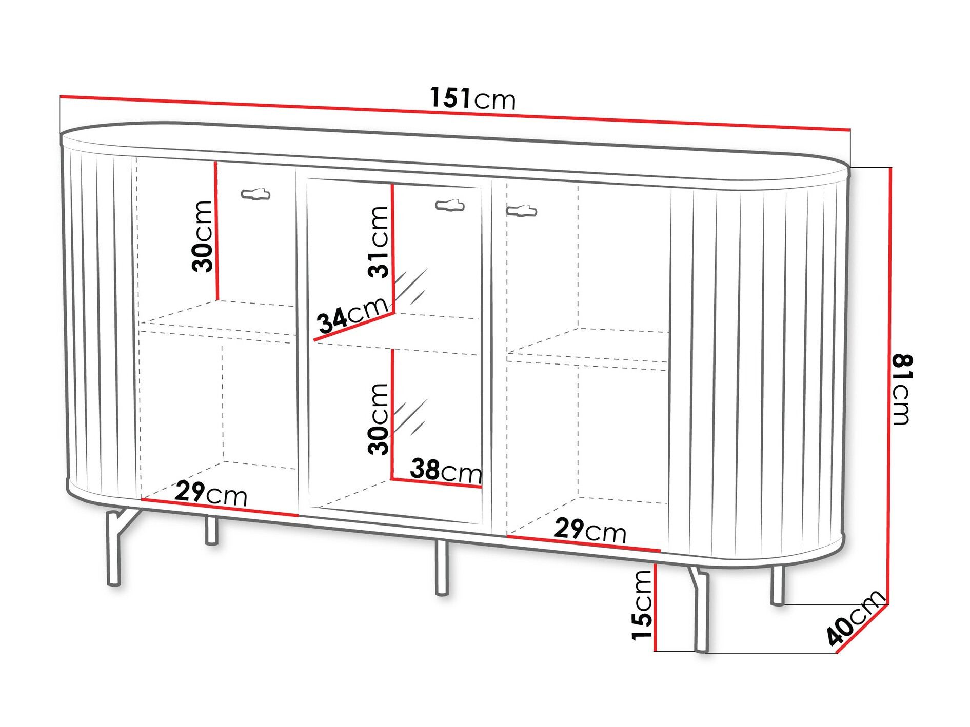 Шкафчик Novmono 102 (Чёрный)