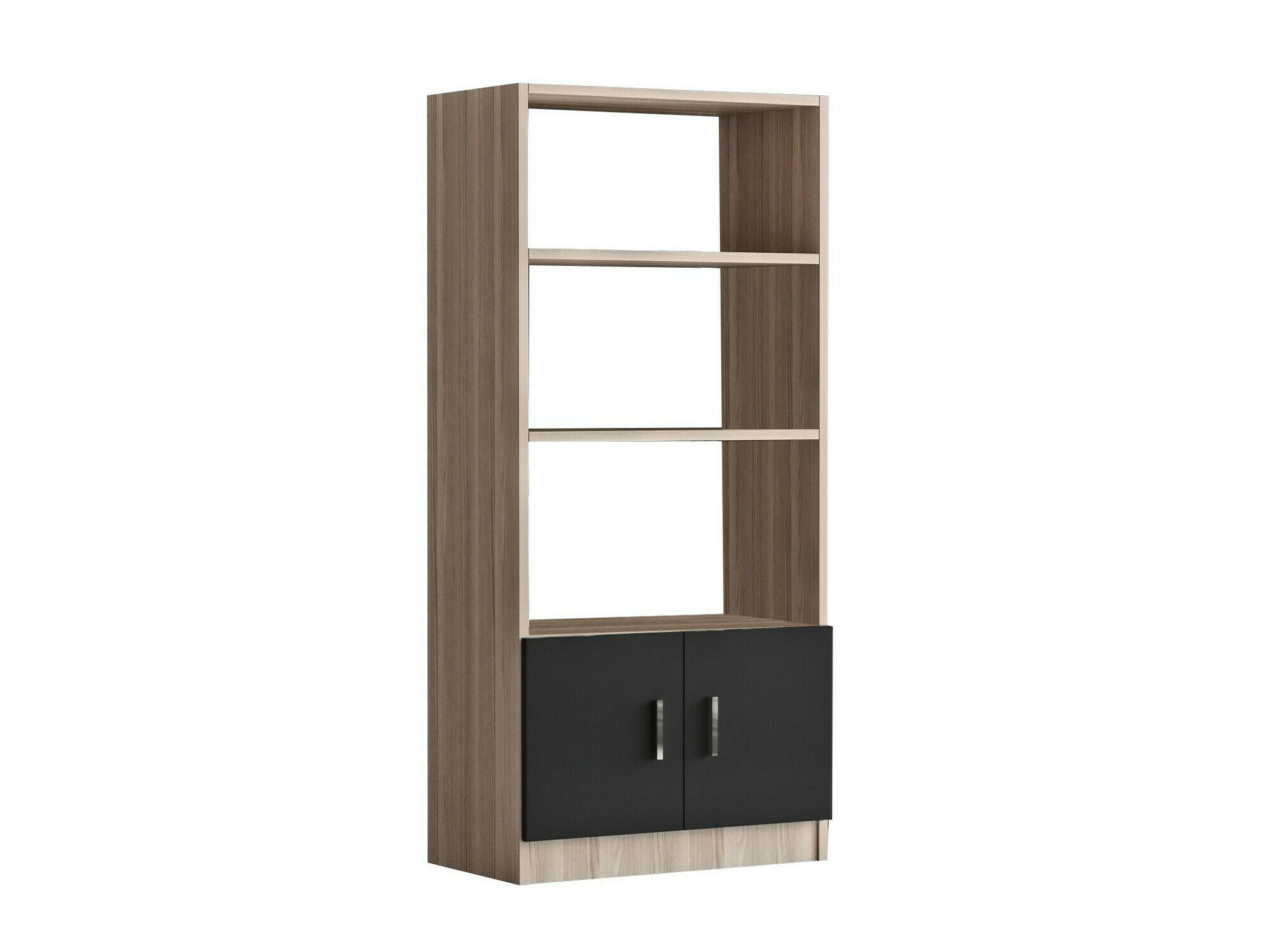 Стеллаж Kailua 2256 (Чёрный + Дуб)
