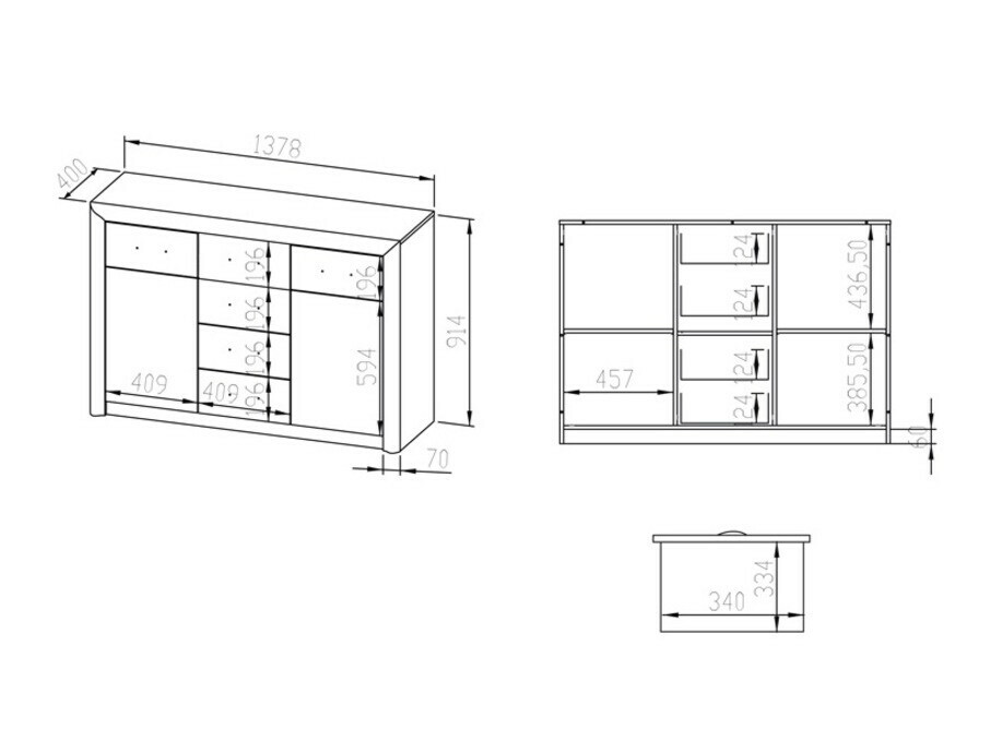 Kомод Tivmori 107