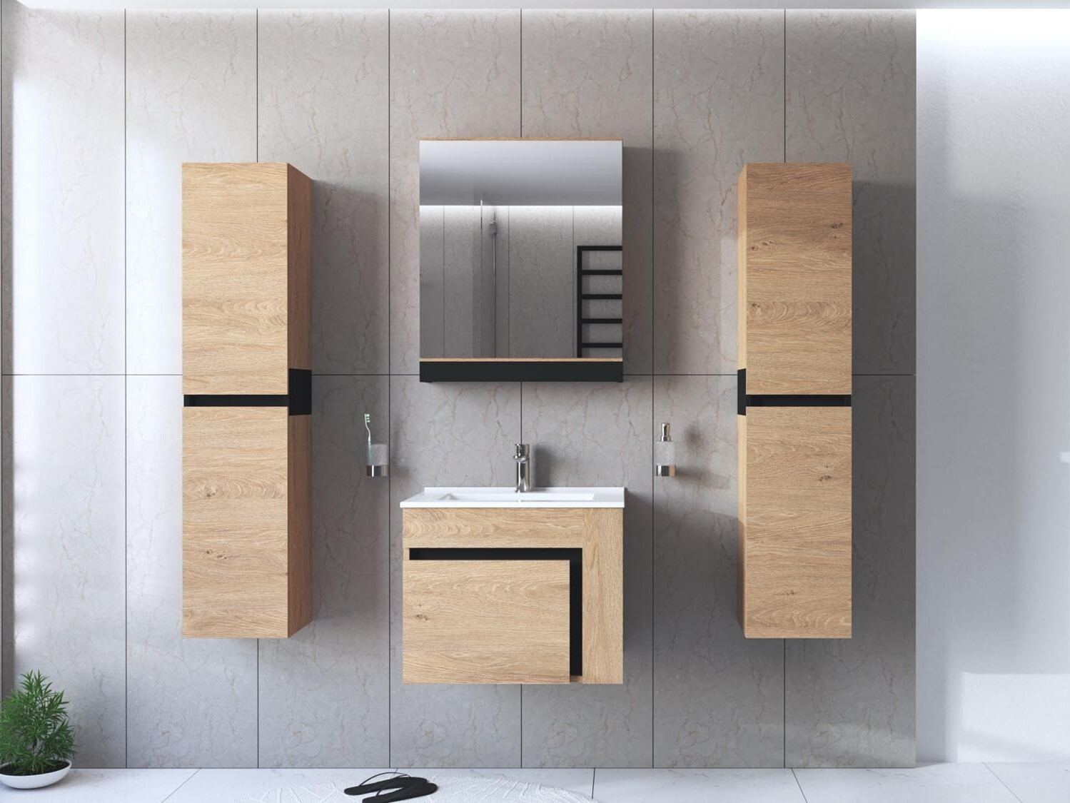 Набор для ванной комнаты Fenetra 106