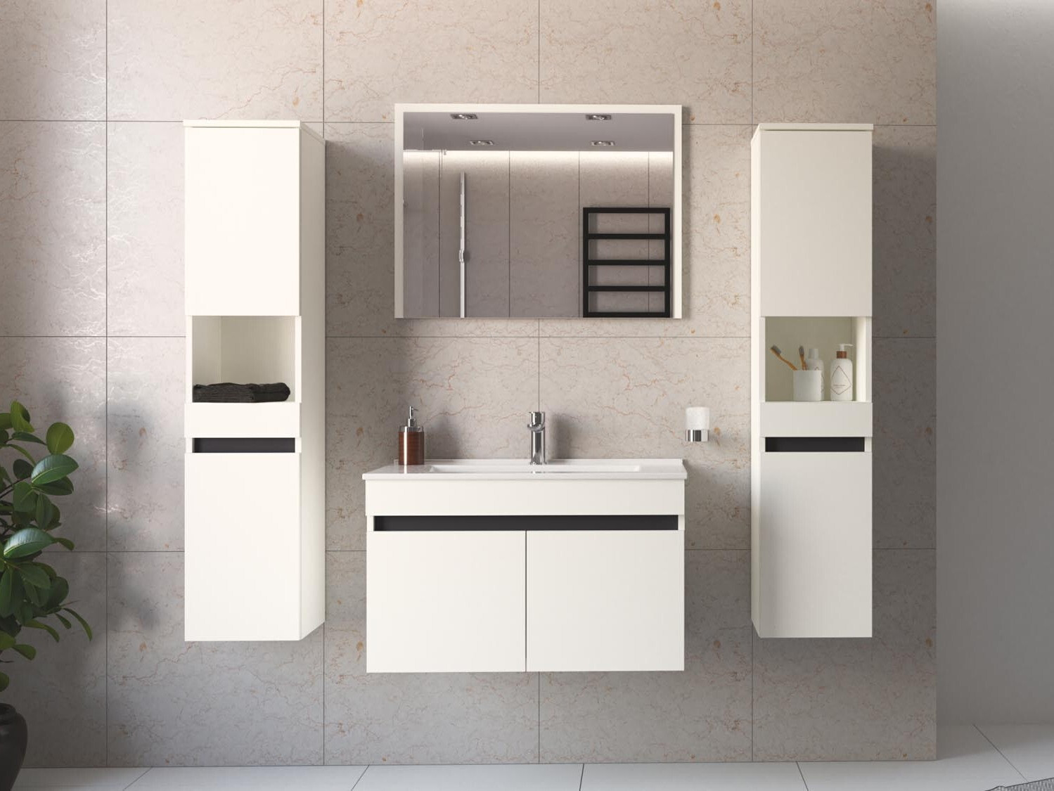 Piekarams vannas istabas skapītis Benfelo 104