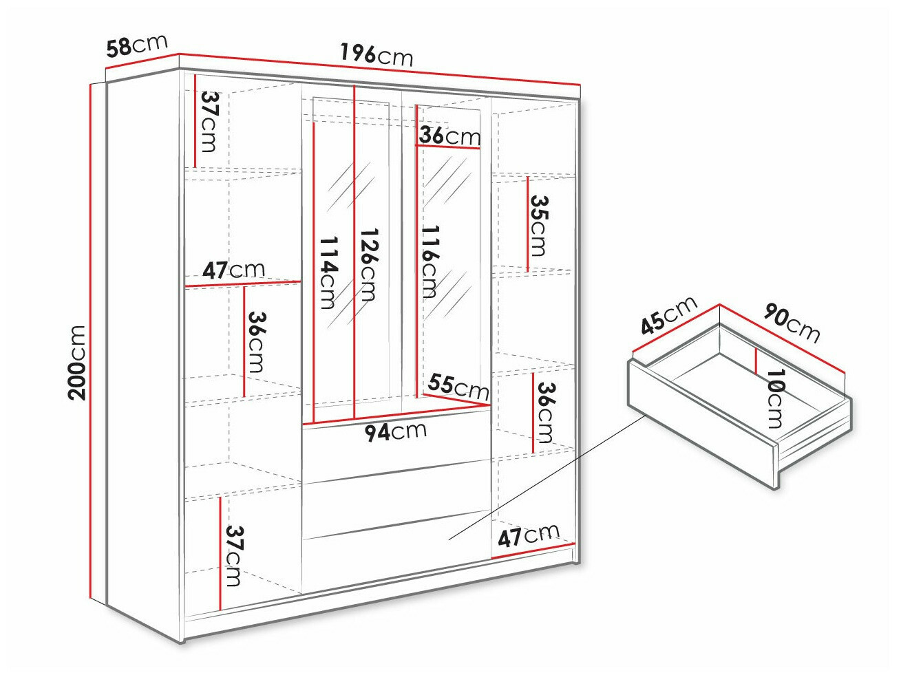Skapis Musum (Balts)