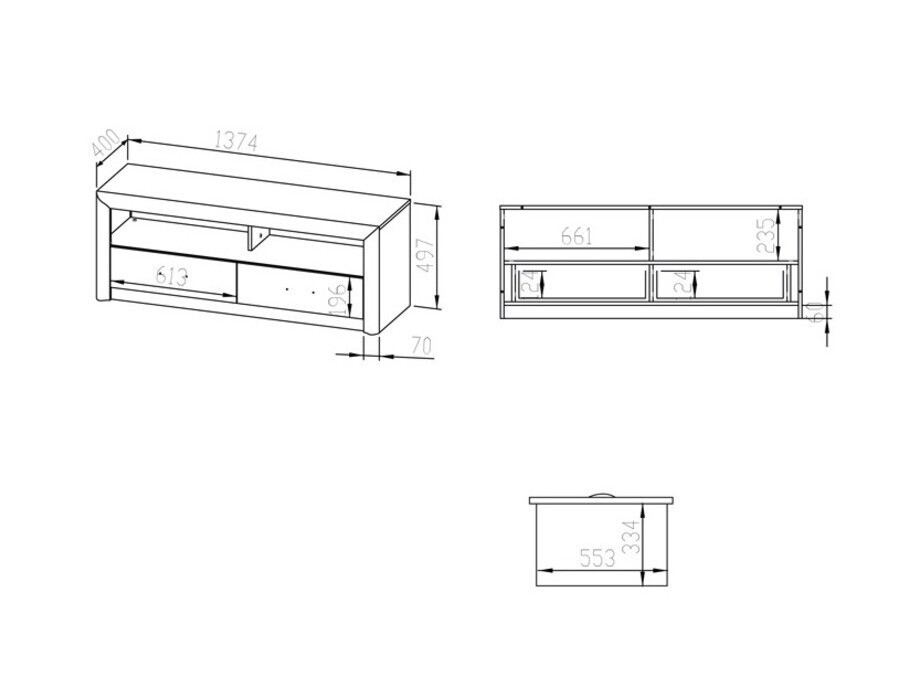 ТВ тумба Madison 115