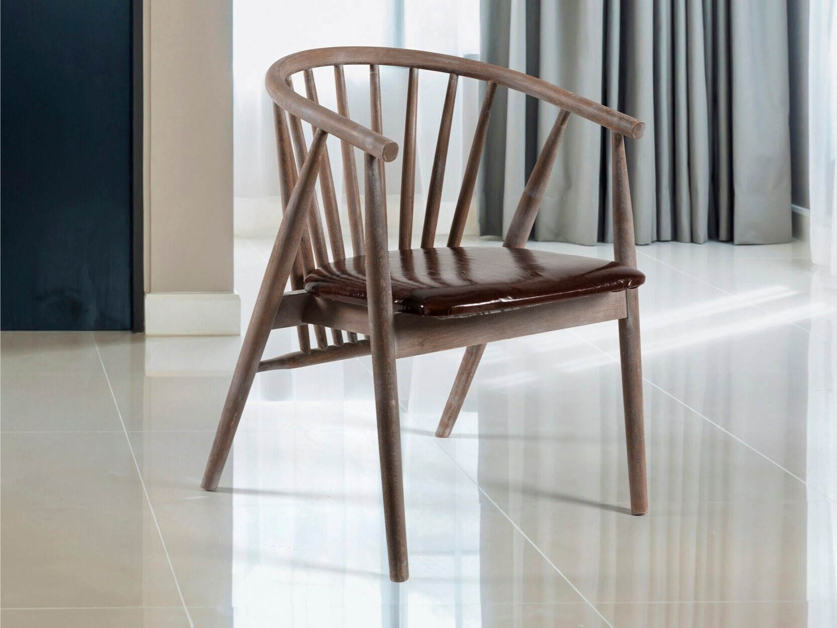 Krēsls Kailua 2258 (Brūns + Vecumā brūna)