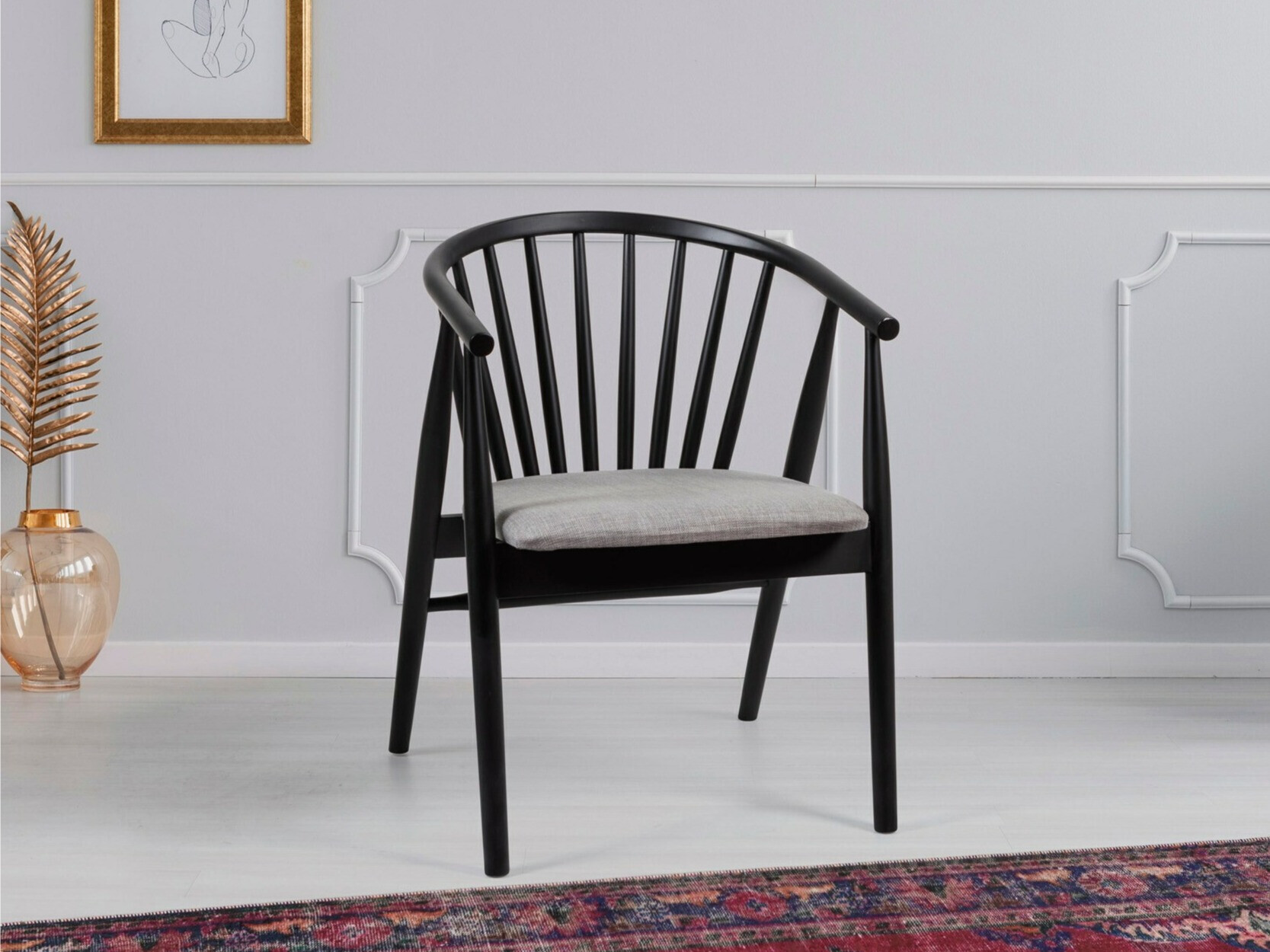 Krēsls Kailua 2258 (Melns + Bēšs)