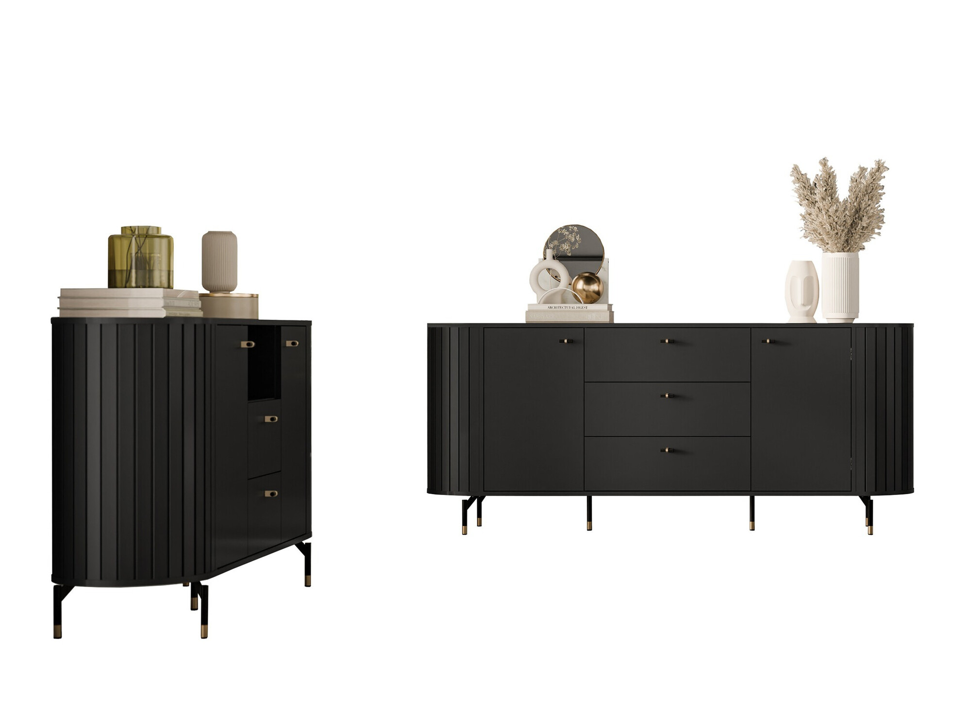 Набор для гостиной Novmono 110 (Чёрный)