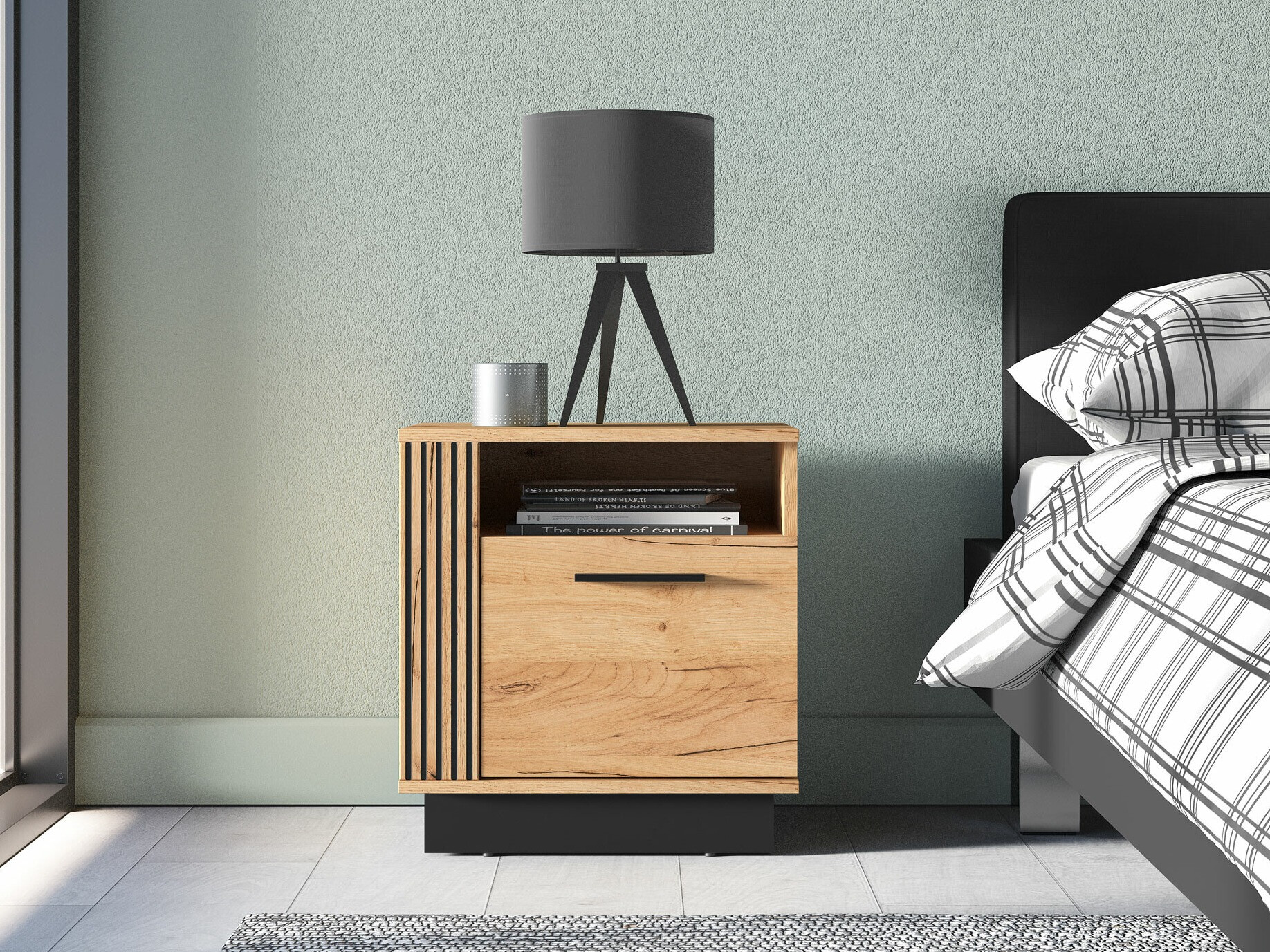 Прикроватная тумбочка Livluo 109