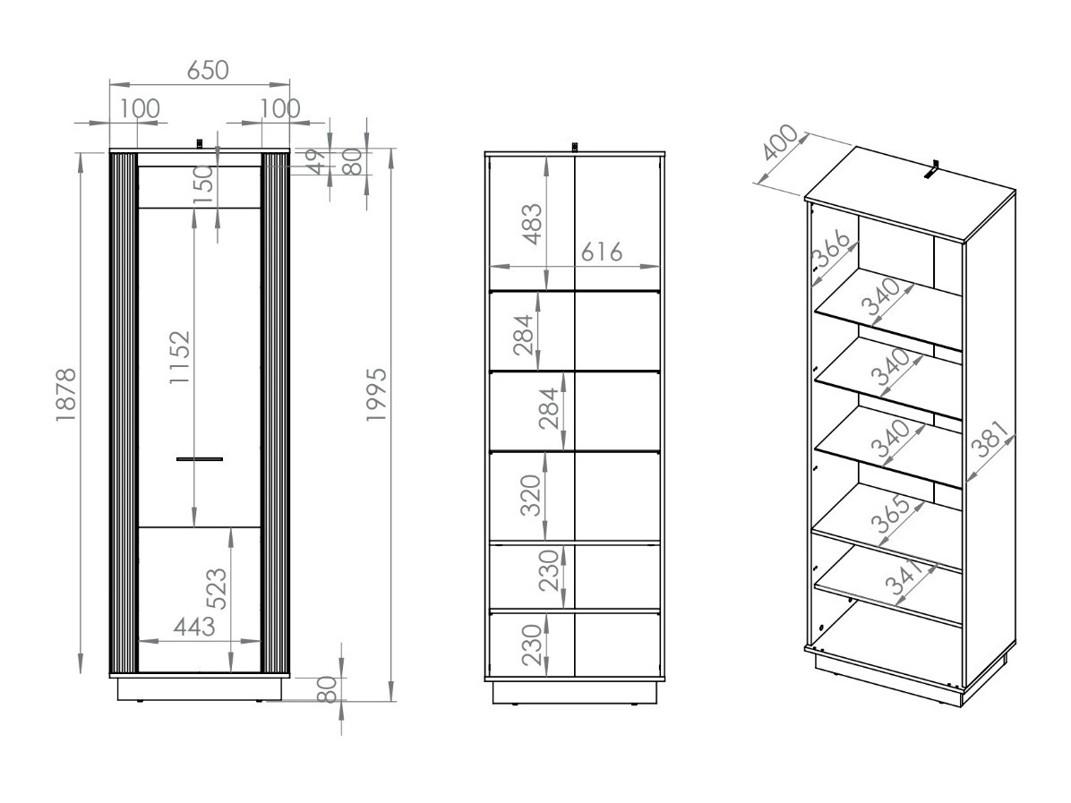 Стеллаж Livluo 111