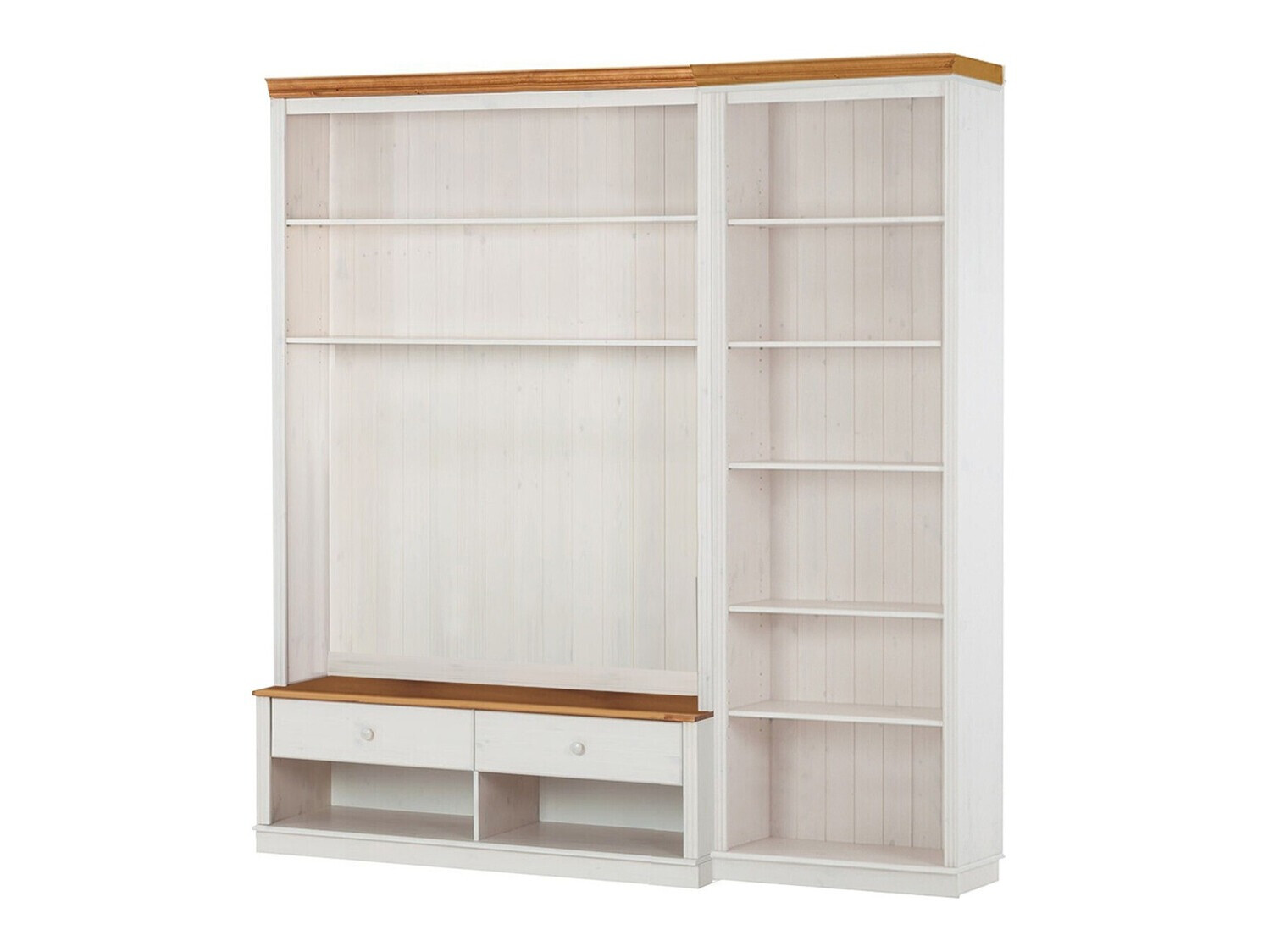 Набор для гостиной Saltoro 106 (Белый + Медовый дуб)