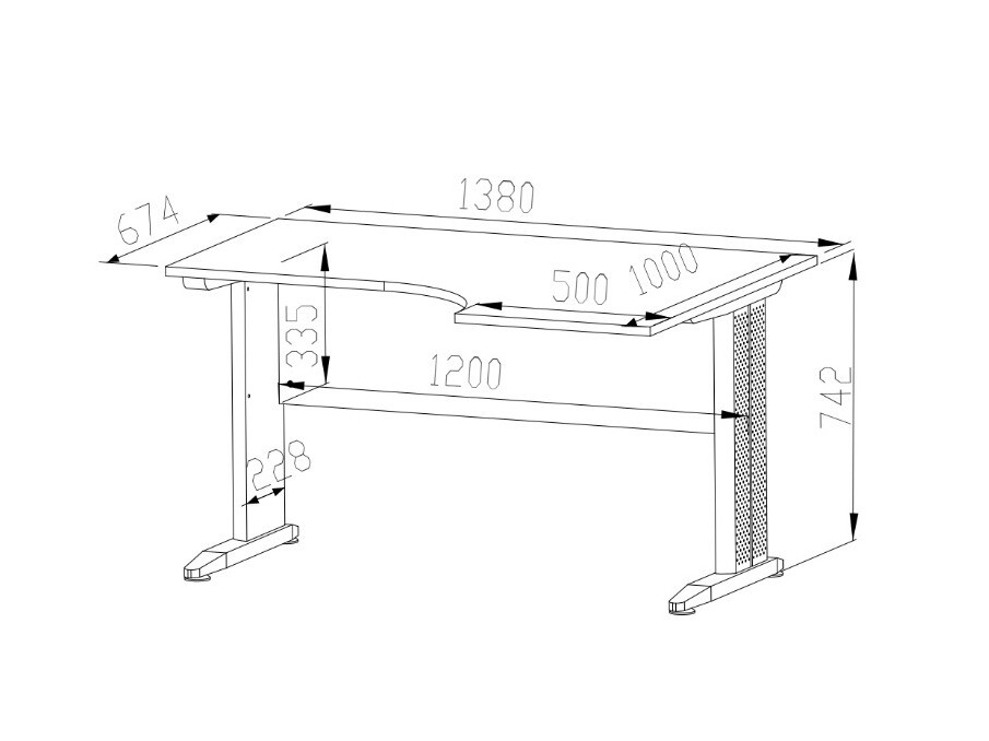 Письменный cтол Tolbelo 108
