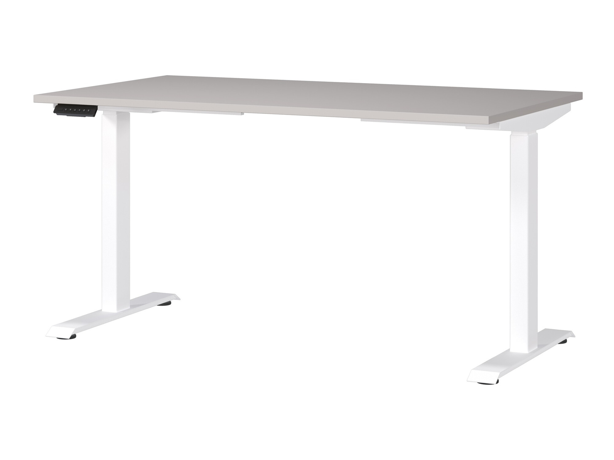 Рабочий стол с регулируемой высотой Sacramento 415 (Серый + Белый)