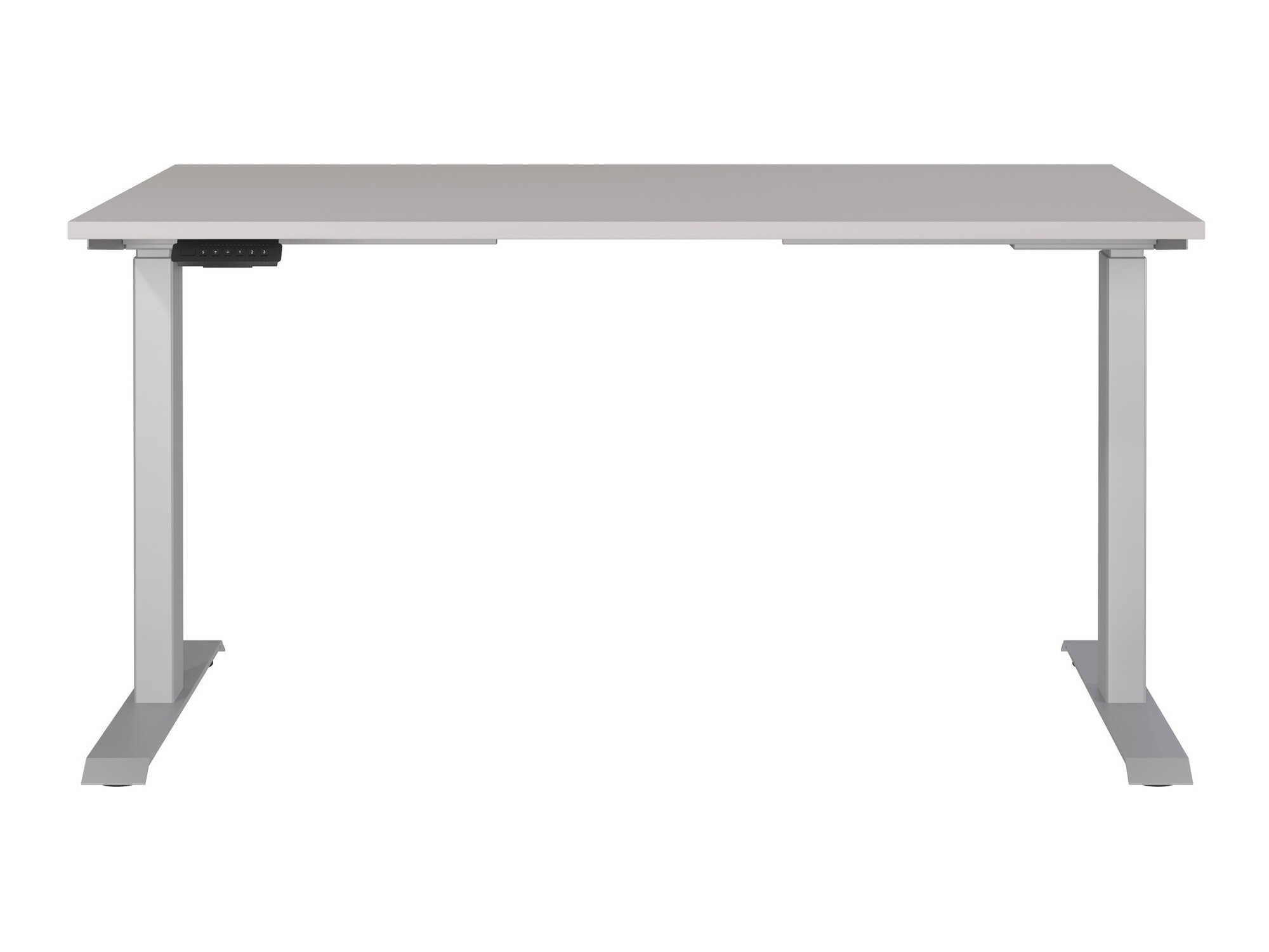 Рабочий стол с регулируемой высотой Sacramento 415 (Серый + Серебряный)