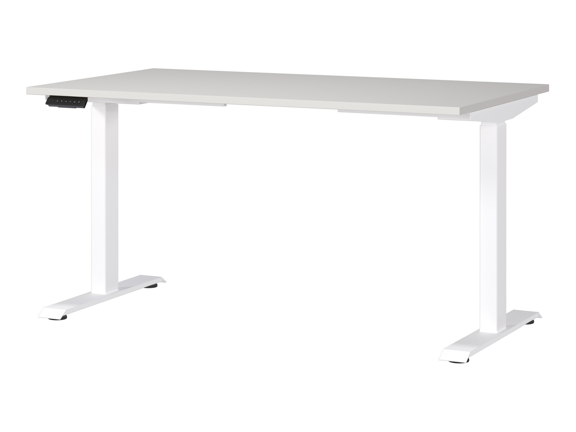Рабочий стол с регулируемой высотой Sacramento 415 (Светло-серый + Белый)