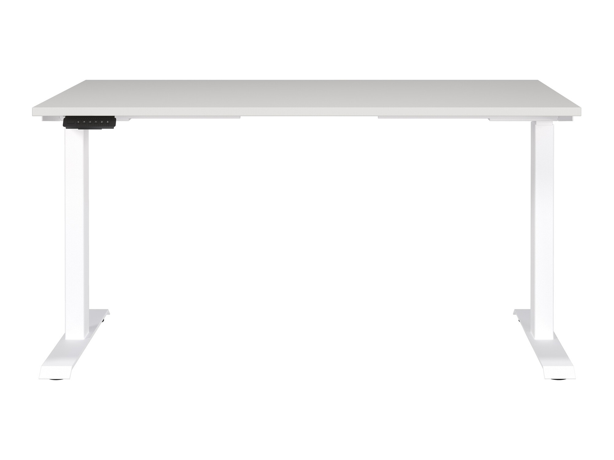 Рабочий стол с регулируемой высотой Sacramento 415 (Светло-серый + Белый)