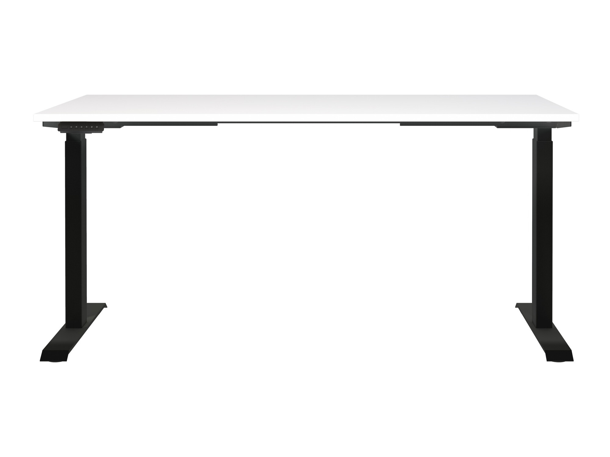Рабочий стол с регулируемой высотой Sacramento 416 (Белый + Чёрный)