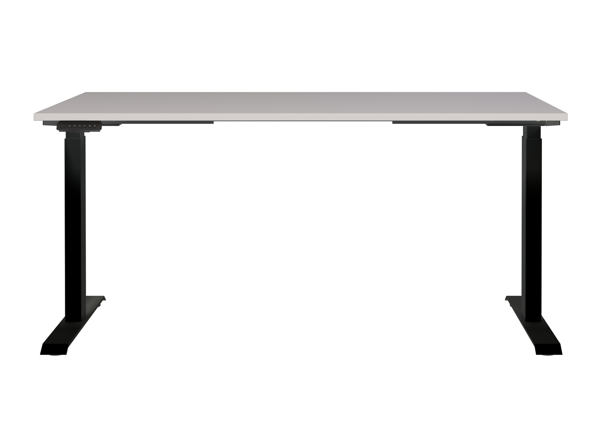 Рабочий стол с регулируемой высотой Sacramento 416 (Серый + Чёрный)