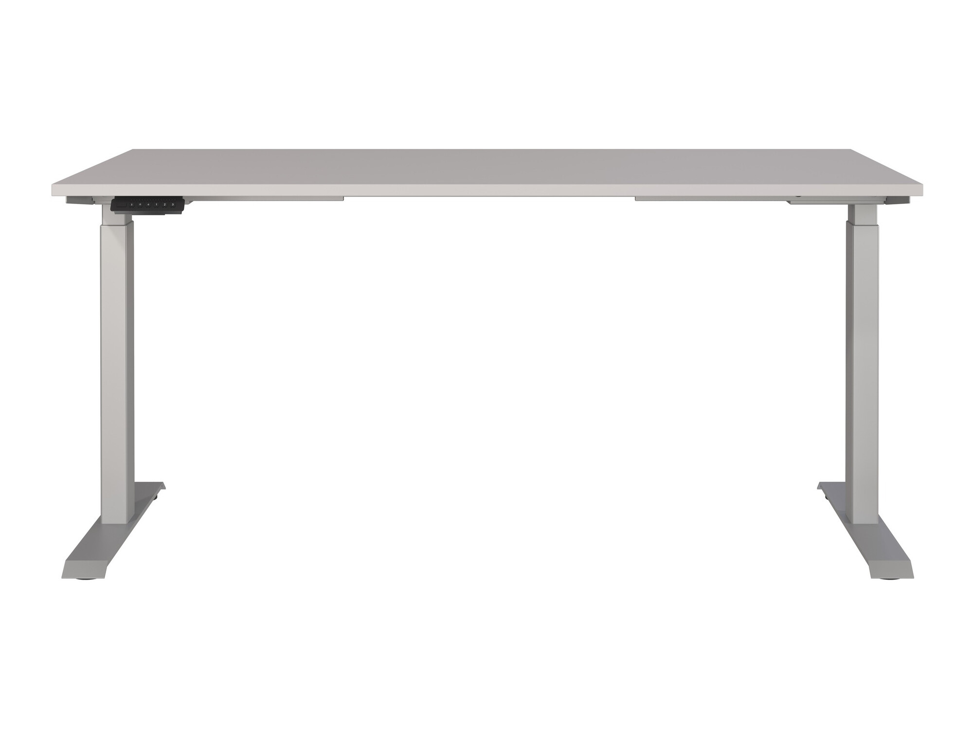 Рабочий стол с регулируемой высотой Sacramento 416 (Серый + Серебряный)