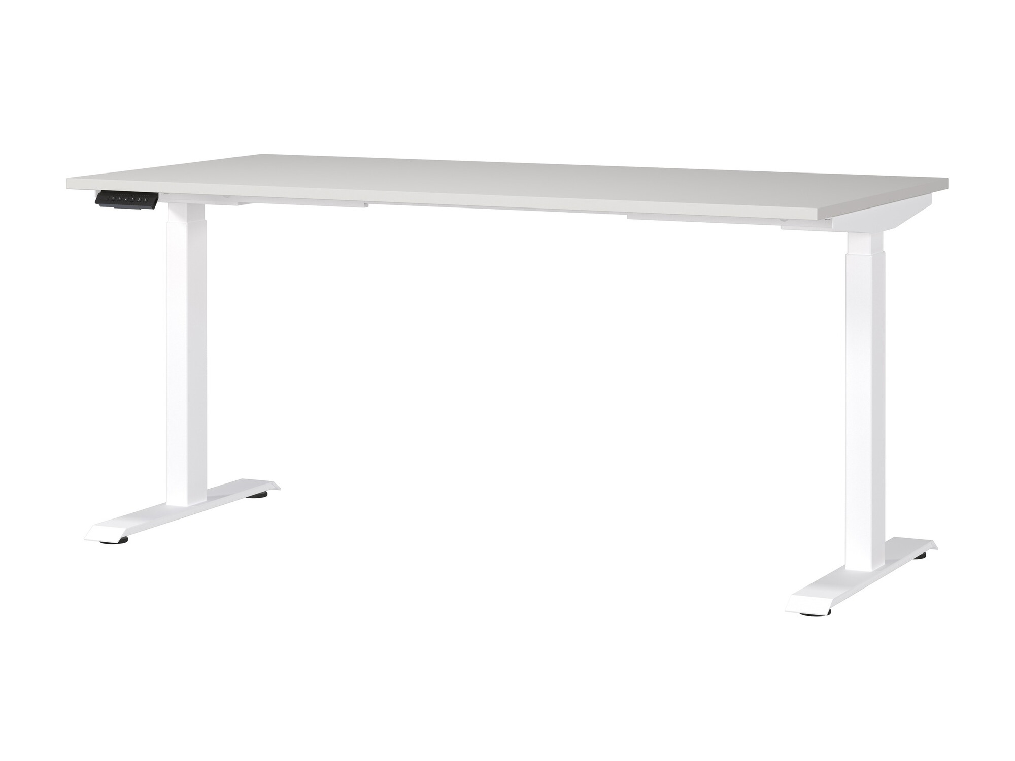 Рабочий стол с регулируемой высотой Sacramento 416 (Светло-серый + Белый)