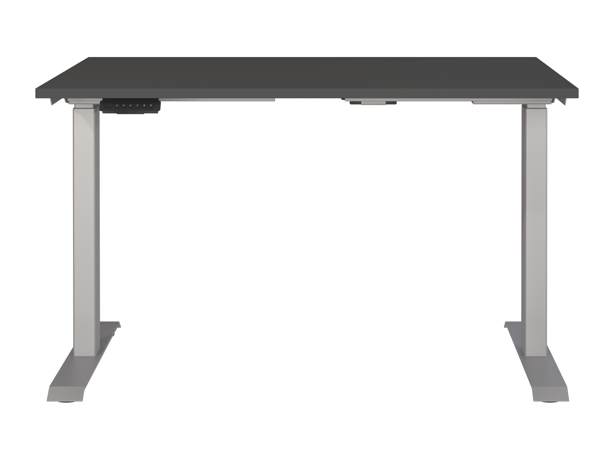 Рабочий стол с регулируемой высотой Sacramento 417 (Графит + Серебряный)