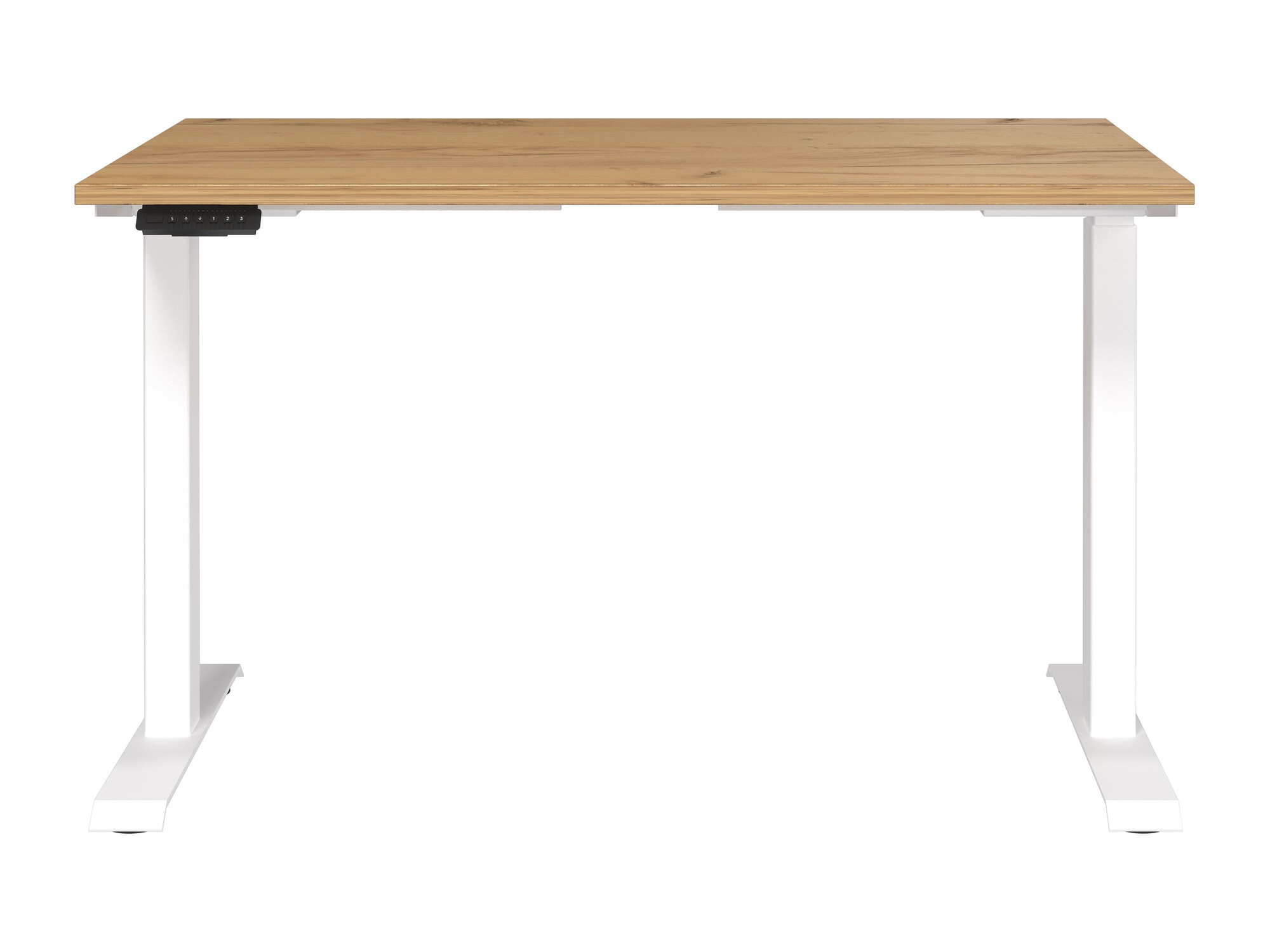 Рабочий стол с регулируемой высотой Sacramento 417 (Navarra дуб + Белый)