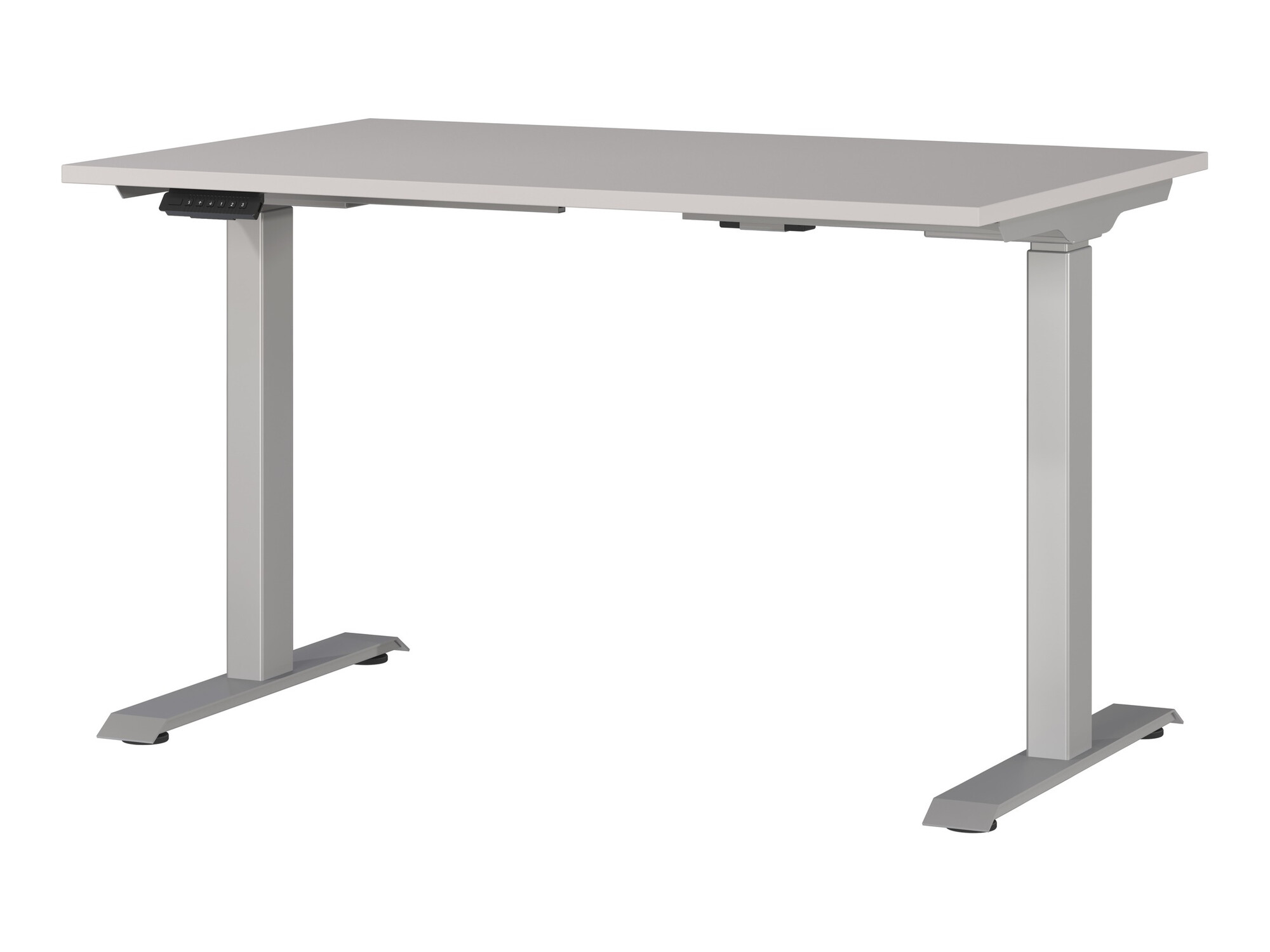 Рабочий стол с регулируемой высотой Sacramento 417 (Серый + Серебряный)