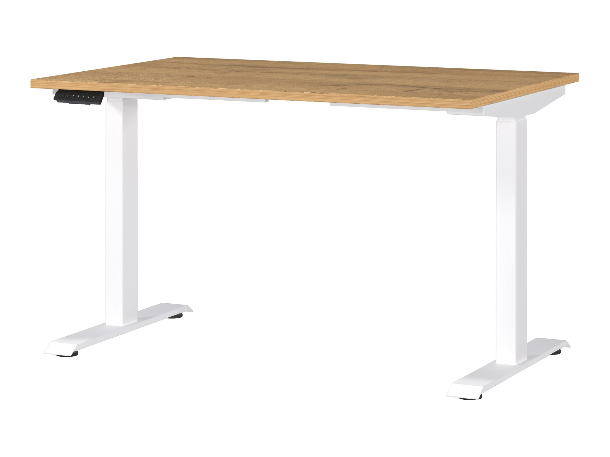 Рабочий стол с регулируемой высотой Sacramento 417 (Внук дуб + Белый)