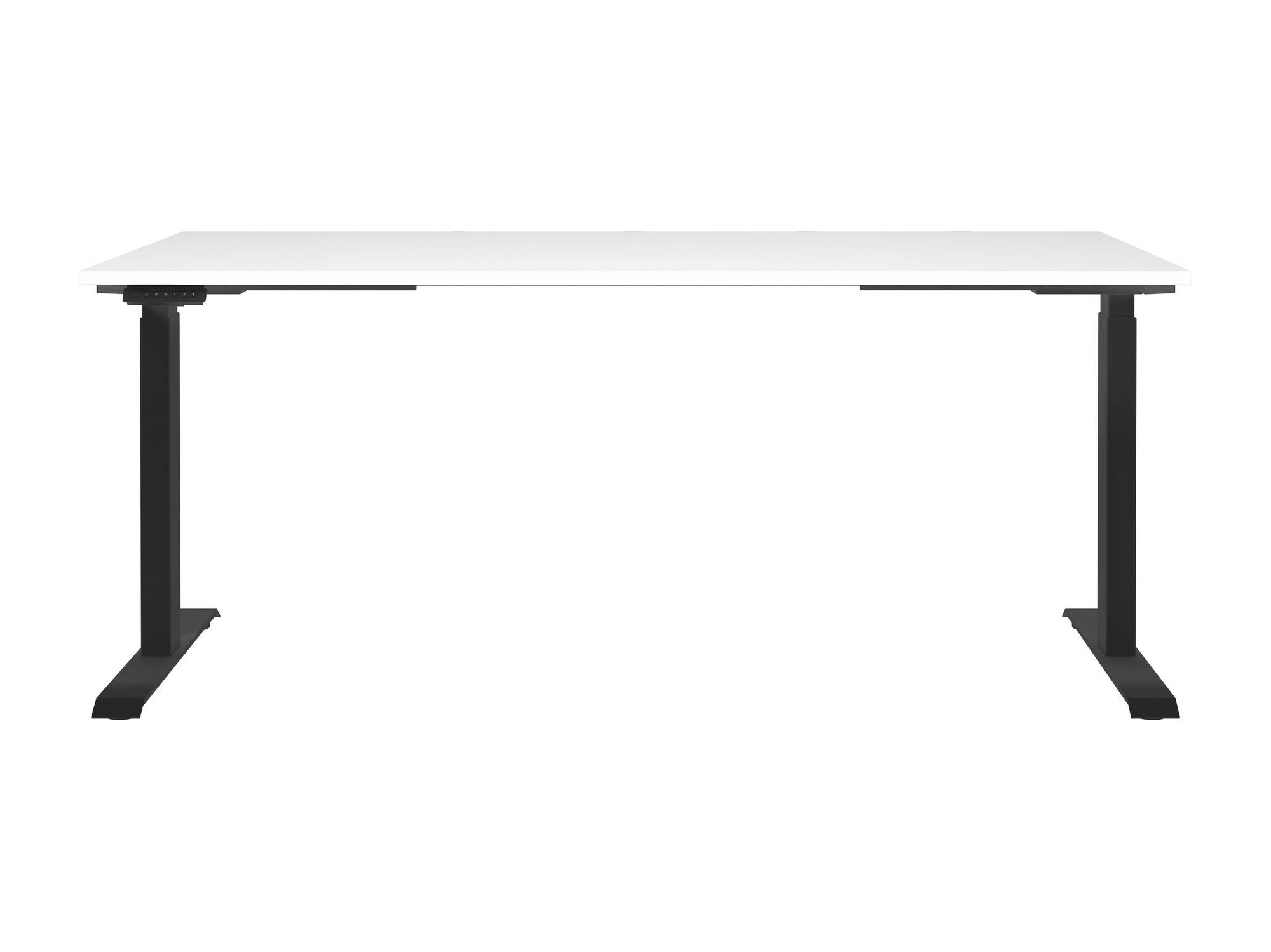 Рабочий стол с регулируемой высотой Sacramento 418 (Белый + Чёрный)
