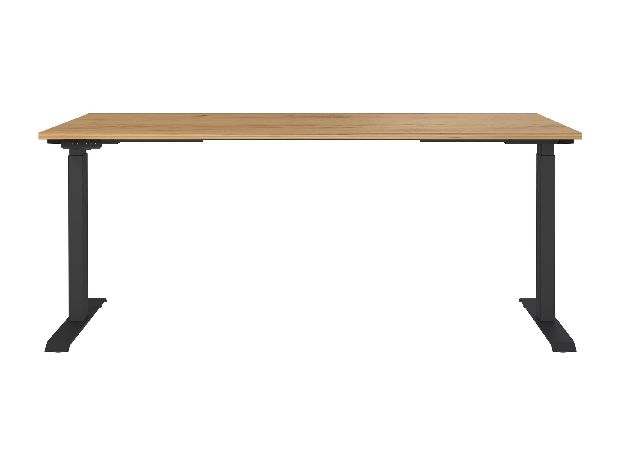 Рабочий стол с регулируемой высотой Sacramento 418 (Navarra дуб + Чёрный)