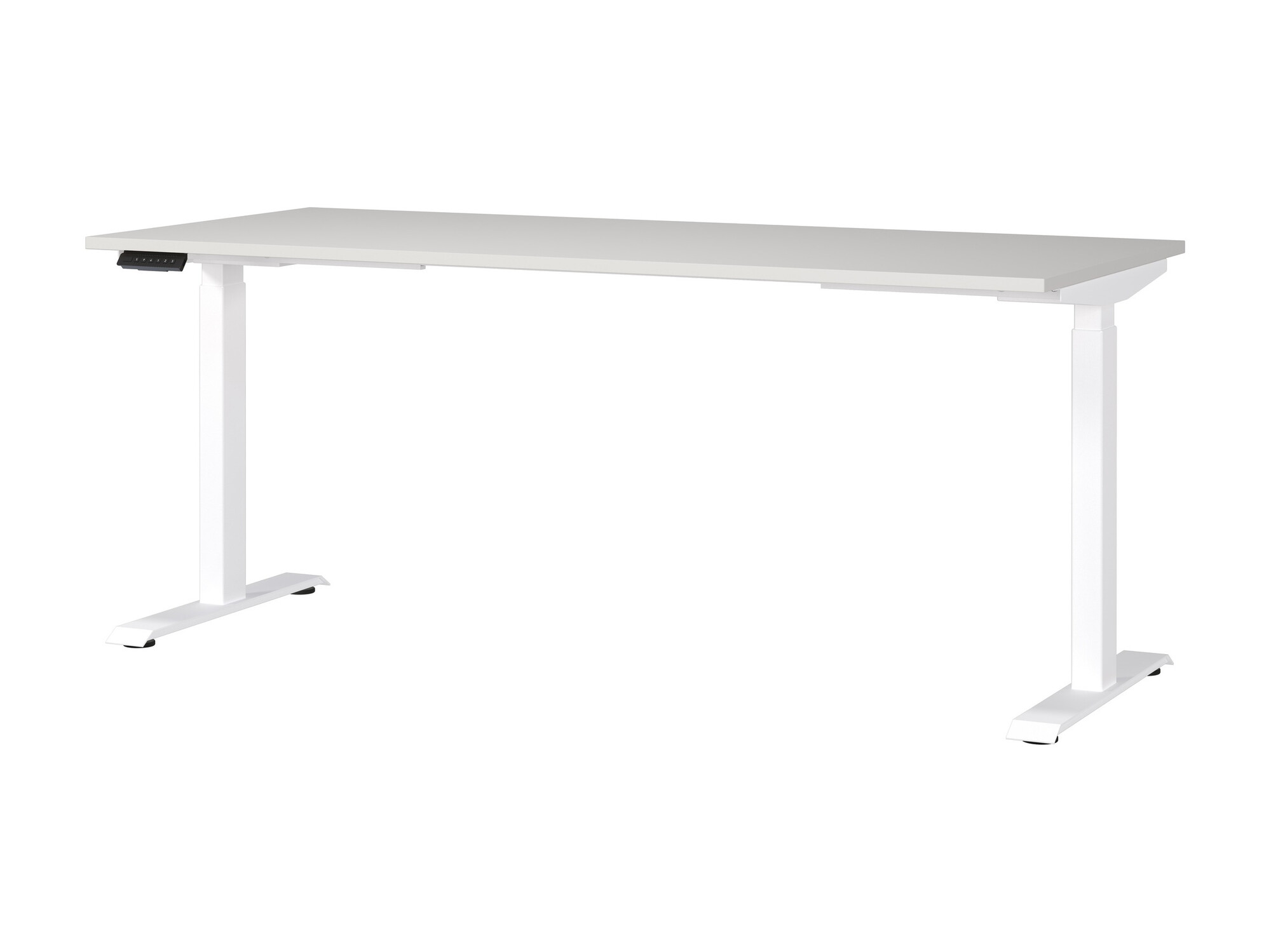 Рабочий стол с регулируемой высотой Sacramento 418 (Светло-серый + Белый)