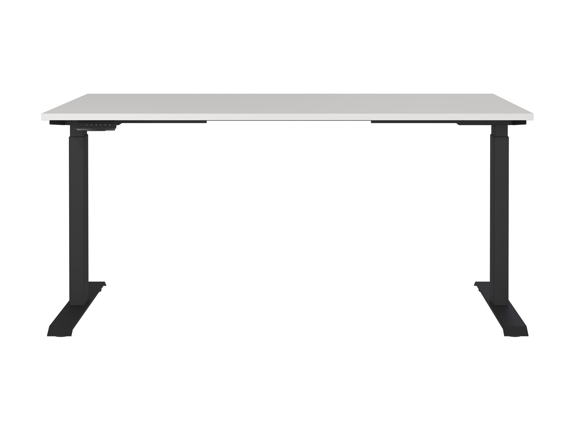 Rakstāmgalds ar regulējamu augstumu Eliromo 119 (Gaiši pelēks + Melns)