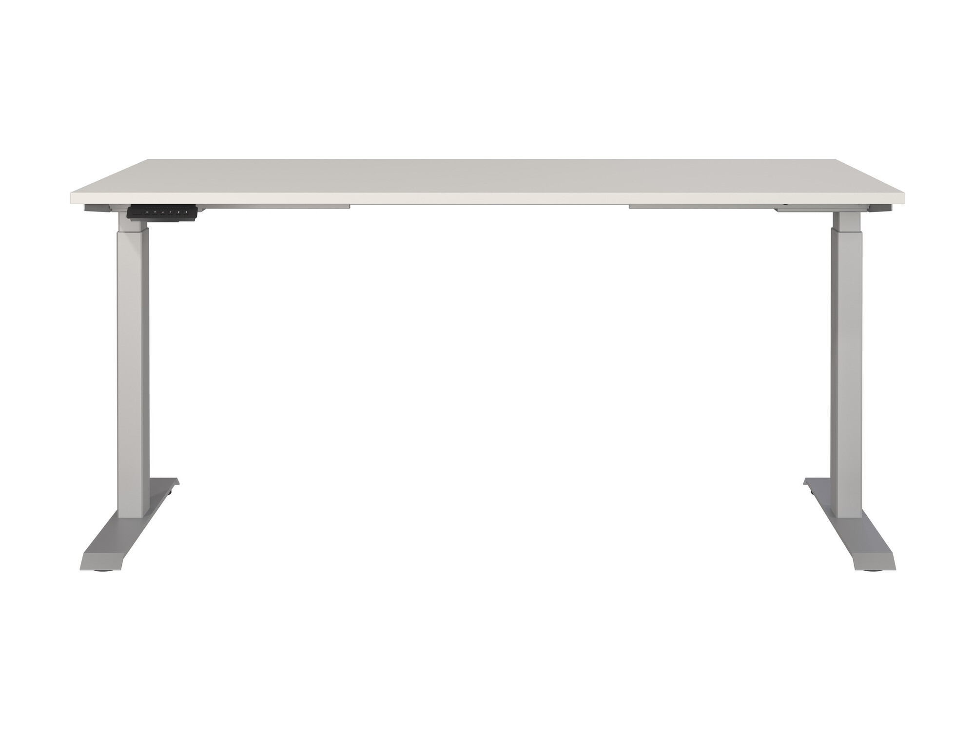 Rakstāmgalds ar regulējamu augstumu Eliromo 119 (Gaiši pelēks + Sudraba)