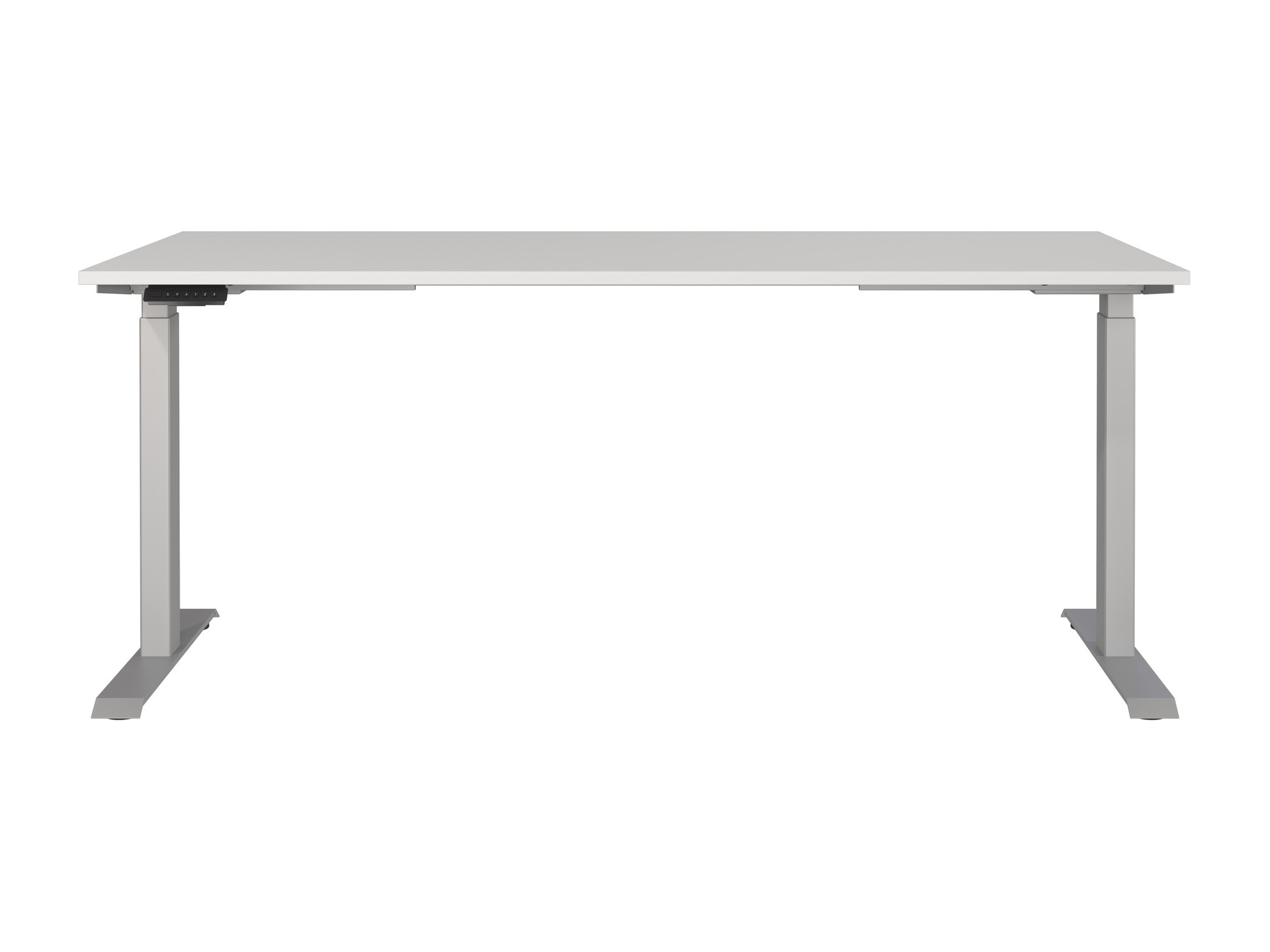 Rakstāmgalds ar regulējamu augstumu Eliromo 120 (Gaiši pelēks + Sudraba)